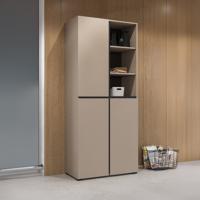 Home365 Opbergkast Crotone - 3-deurs - Taupe