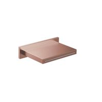 Waterval Wanduitloop Herzbach Living Spa PVD-Coating 15,1 cm Koper