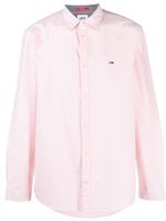 Tommy Jeans chemise en coton à manches longues - Rose