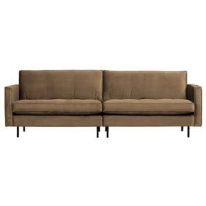 BePureHome Rodeo Classic 3-zitsbank - Velvet - Taupe