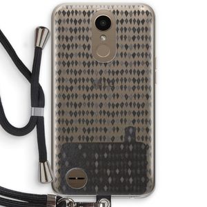 Crazy shapes: LG K10 (2017) Transparant Hoesje met koord