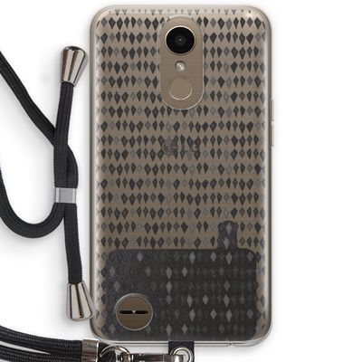 Crazy shapes: LG K10 (2017) Transparant Hoesje met koord