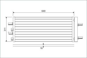 Condensor, airconditioning 822615