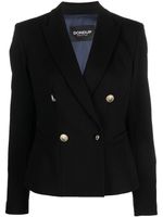 DONDUP blazer croisé à revers pointus - Noir