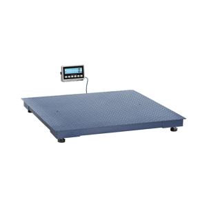 Vloerweegschaal - 1000 kg / 0,2 kg - 120 x 120 cm - extern LCD