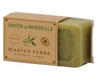 Savon marseille zeep in doos olijf