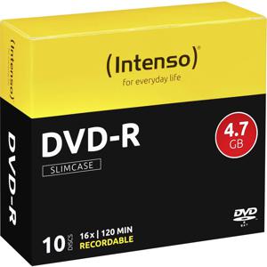 Intenso 4101652 DVD-R disc 4.7 GB 10 stuk(s) Slimcase