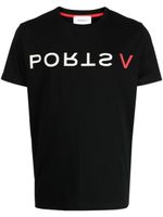 Ports V t-shirt à logo imprimé - Noir - thumbnail