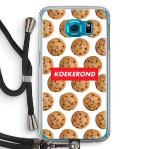 Koekerond: Samsung Galaxy S6 Transparant Hoesje met koord