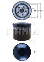 Oliefilter KNECHT, Diameter (mm)80mm, u.a. für Opel, Mitsubishi, Mazda, Honda, Subaru, Isuzu, Hyundai, Ford, Lotus, Vauxhall, GEO, Proton, KIA, Bedfor - thumbnail