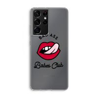 Badass Babes Club: Samsung Galaxy S21 Ultra Transparant Hoesje