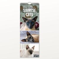 Siamees Slimline Kalender 2026