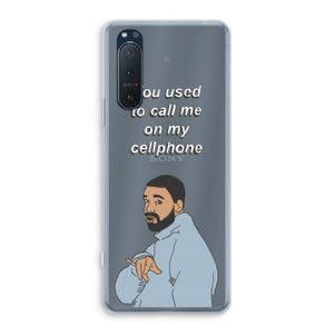 Hotline bling: Sony Xperia 5 II Transparant Hoesje