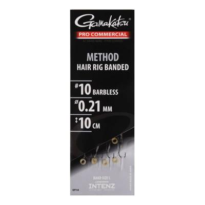 Gamakatsu Gamakatsu Hair Rig Banded 10-0.21mm 10cm