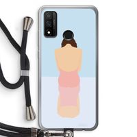 Mirror: Huawei P Smart (2020) Transparant Hoesje met koord