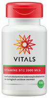 Vitals Vitamine B12 2000mcg Zuigtabletten