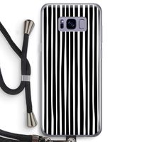 Stripes: Samsung Galaxy S8 Transparant Hoesje met koord