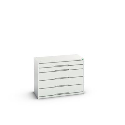 Bott Verso Schuifladenkast | 1050x550x800mm | 5 Laden | RAL 7035 - 16925212.16