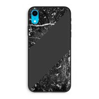 Zwart marmer: iPhone XR Biologisch afbreekbaar hoesje