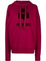 MARANT ÉTOILE hoodie Mansel à logo imprimé - Rouge - thumbnail