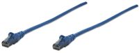 Intellinet 343770 RJ45 Netwerkkabel, patchkabel CAT 6 U/UTP 10.00 m Blauw 1 stuk(s) - thumbnail