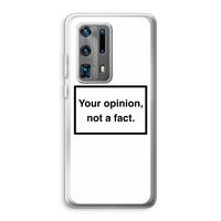 Your opinion: Huawei P40 Pro Plus Transparant Hoesje