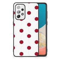 Samsung Galaxy A73 Back Cover Hoesje Cherries - thumbnail
