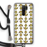 Musketon Anchor: Xiaomi Redmi 9 Transparant Hoesje met koord
