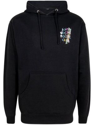 Anti Social Social Club hoodie Dissociative - Noir