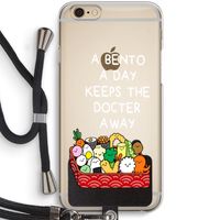 Bento a day: iPhone 6 / 6S Transparant Hoesje met koord