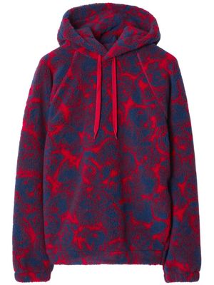 Burberry Hoodie met trekkoord - Rood Burberry Hoodie met trekkoord - Rood