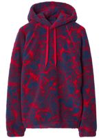 Burberry hoodie à motif abstrait - Rouge