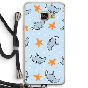 Manta: Samsung Galaxy A3 (2016) Transparant Hoesje met koord