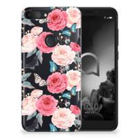 Alcatel 1S (2019) | TPU Case | Butterfly Roses