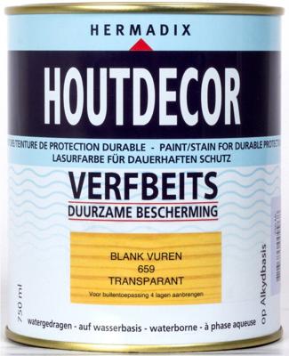 Houtdecor 659 blank vuren 750 ml - Hermadix