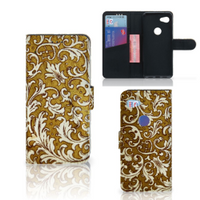 Wallet Case Google Pixel 3A Barok Goud - thumbnail