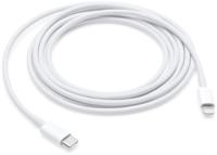 Apple kabel, Lightning (8-pin) naar USB-C, 2 m, wit Apple kabel, Lightning (8-pin) naar USB-C, 2 m, wit