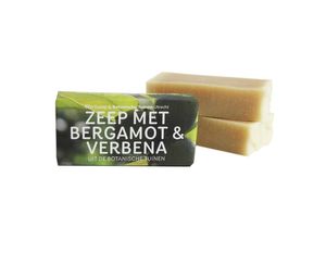 Werfzeep - botanische tuinen - bergamot & verbena