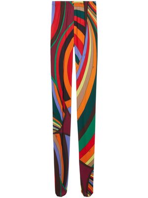 PUCCI bas à imprimé Iride - Orange