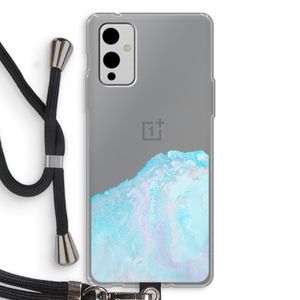 Fantasie pastel: OnePlus 9 Transparant Hoesje met koord