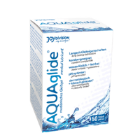 Joydivision AQUAglide Neutral - Waterbased Anal Lubricant - Single Porions - 50 Pieces á 0.1 fl oz / 50 Pieces á - thumbnail