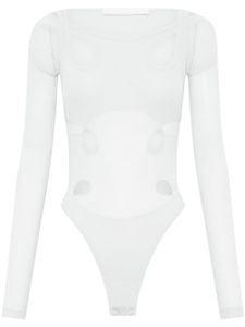 Dion Lee body à découpes - Blanc