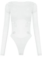 Dion Lee body à découpes - Blanc