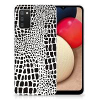 Samsung Galaxy A02s | TPU Hoesje | Slangenprint