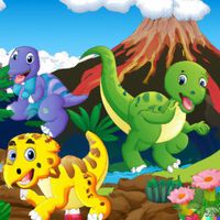 De Dappere Dino's van Dinovallei - Otto Bayto - ebook - thumbnail