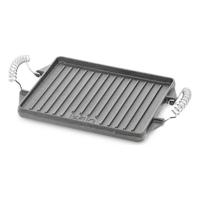Grilplaat Vaello Rechthoekig Grijs Gietijzer (27 x 21 cm)