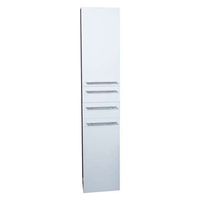 Differnz badkamerkast Force - hoogglans wit - rechts hoog - 35x30x176 cm
