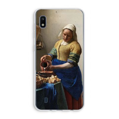 The Milkmaid: Samsung Galaxy A10 Transparant Hoesje