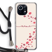 Kusjes: Xiaomi Mi 11 Transparant Hoesje met koord
