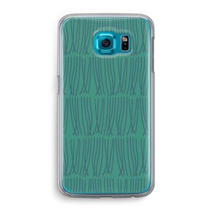 Swirls: Samsung Galaxy S6 Transparant Hoesje